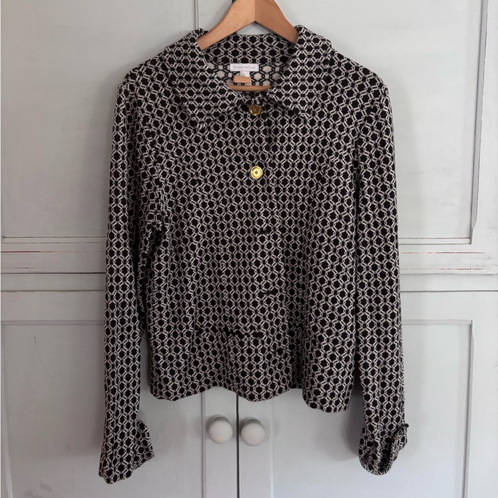Charter club vintage style jacket